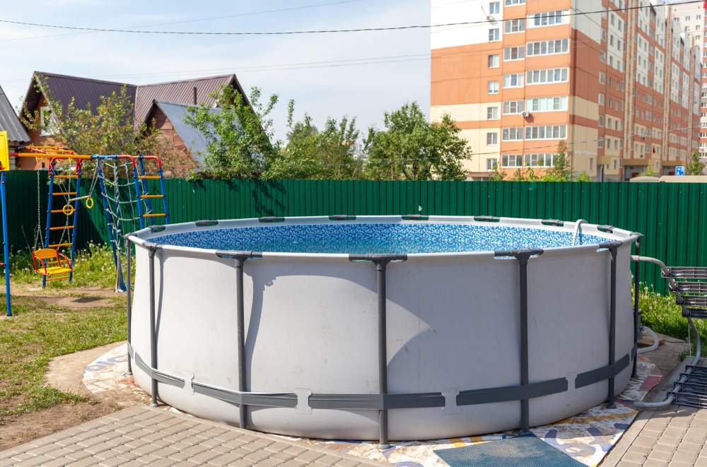 above-ground swimming pool and in-ground swimming pool